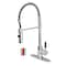 Gourmetier LS8771DKL Kaiser Sgl-Handle Pre-Rinse Kitchen Faucet, Polished Chrome LS8771DKL - alternate 1